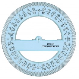 Goniometro 360° TECNOSCHOOL 12cm