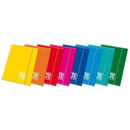 One color - Cartellina a 3 lembi con elastico