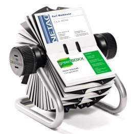 Schedario rotativo VISIFIX silver