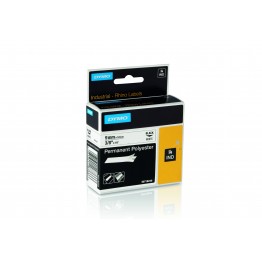 Dymo 18482 nastro RHINO Nero/Bianco 9mm x 5.5m