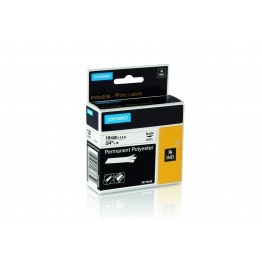 Dymo 18484 nastro RHINO Nero/Bianco 19mm x 5.5m