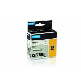 Dymo 18443 nastro RHINO Nero/Bianco 9mm x 5.5m