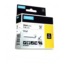 Dymo 1805430 nastro RHINO Nero/Bianco 24mm x 5.5m