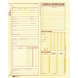 Cartella busta matricolare