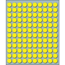 Etichette adesive in fogli - Multiuso rotonde