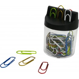 Fermagli colorati con dispenser