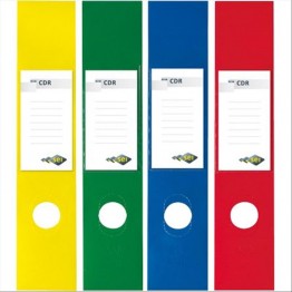 Copridorso CDR colori brillanti - Porta cartellino in morbido PVC