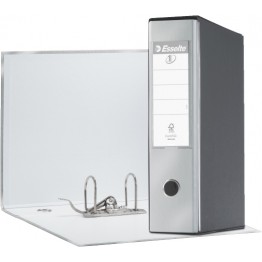Registratore protocollo Eurofile G55 d.8 cm grigio metallizzato