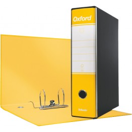 Registratore commerciale Oxford G83 d. 8cm  giallo