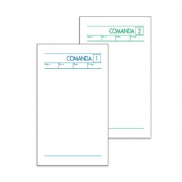 Blocco comande (2 copie autoricalcanti)