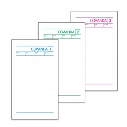 Blocco comande (3 copie autoricalcanti)