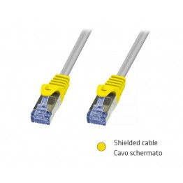 Cavo rete FTP categ. 5 schermato 3m