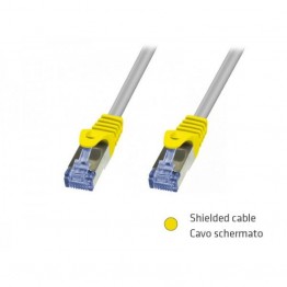 Cavo rete FTP categ. 5E schermato 0.5m