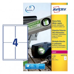 Etichette adesive in fogli A4