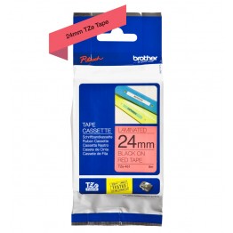 Brother TZ-E451 nastro Nero/Rosso 24mm x 8m