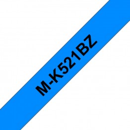 Brother MK-521BZ nastro Nero/Blu 9mm x 8m