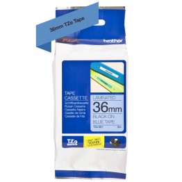 Brother TZe-561 nastro Nero/Blu 36mm x 8m