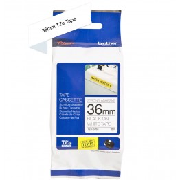 Brother TZe-S261 nastro adesivo Nero/Bianco 36mm x 8m