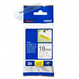 Brother TZe-S141 nastro Nero/trasparente 18mm x 8m