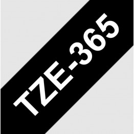 Brother TZe-365 nastro Bianco/Nero 36mm x 8m