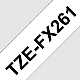 Brother TZe-FX261 nastro Nero/Bianco 36mm x 8m