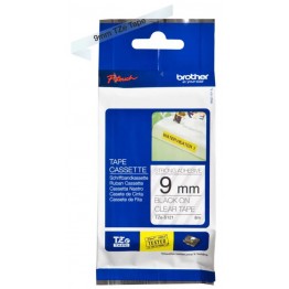 Brother TZe-S121 nastro Nero/Trasparente 18mm x 8m