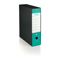 Registratore commerciale Nero& d. 8cm verde