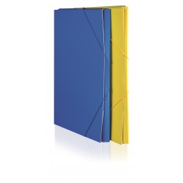Cartellina con elastico agli angoli