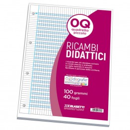 Ricambi forati per DISGRAFIA