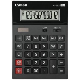 AS-2200 Calcolatrice da tavolo ecologica