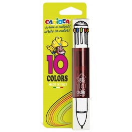 10 Color fluo - Penna a sfera