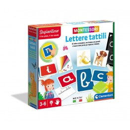 Montessori - Lettere tattili