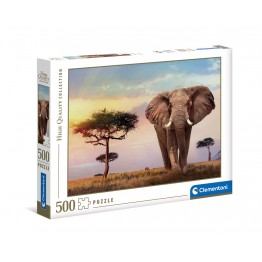 HQ Collection, African Sunset - puzzle 500pz