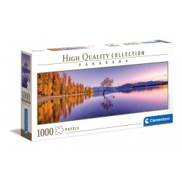 Lake Wakana tree - puzzle 1000pz panorama