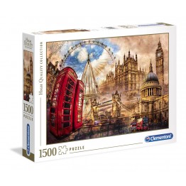 Londra Vintage - puzzle 1500pz