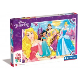 Principesse - puzzle 104pz maxi