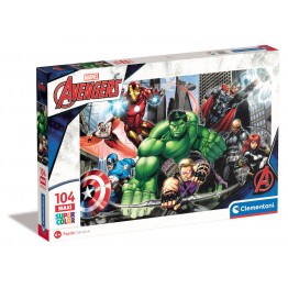 Avengers Ready To Fight - puzzle 104pz maxi