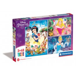 Principesse Disney - Puzzle 3x48pz