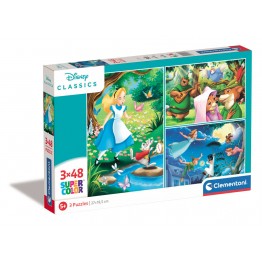 Classici Disney - Puzzle 3x48pz