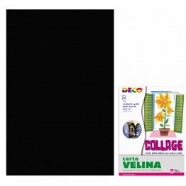 Carta velina 24 fogli, 50x76cm, busta
