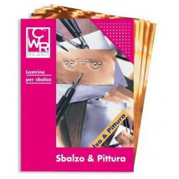 Lastrine 20x30cm alluminio rame