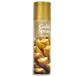 Bombola vernice spray oro
