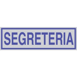 Targhetta SEGRETERIA