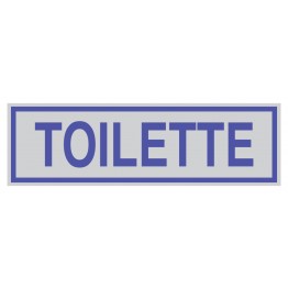 Targhetta TOILETTE