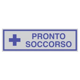 Targhetta PRONTO SOCCORSO