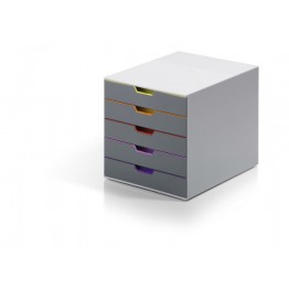 Cassettiera Varicolor 5 cassetti