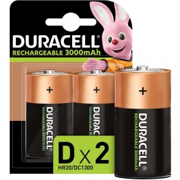 Batterie ricaricabili torcia D 3000mAh