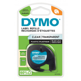 Dymo S0721530 nastro LT trasparente 12mm x 4m