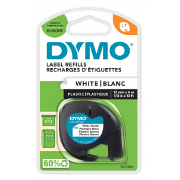 Dymo S0721610 nastro LT bianco 12mm x 4m