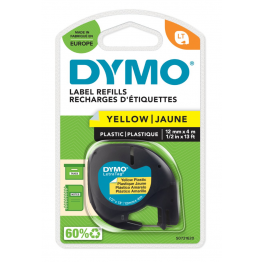 Dymo S0721620 nastro LT giallo 12mm x 4m